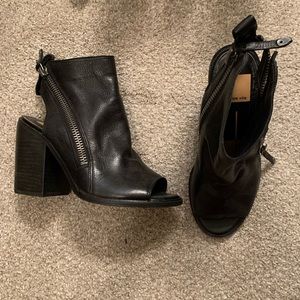 Dolce Vita Peep Toe Block Heels